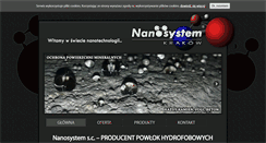 Desktop Screenshot of nanosystem.info
